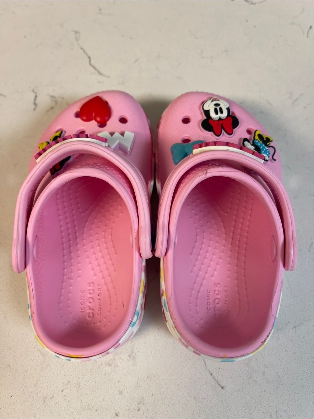 Crocs Kids' x Disney Minnie Mouse Classic Clogs Size 6 Style # 210894 - Picture 16 of 17